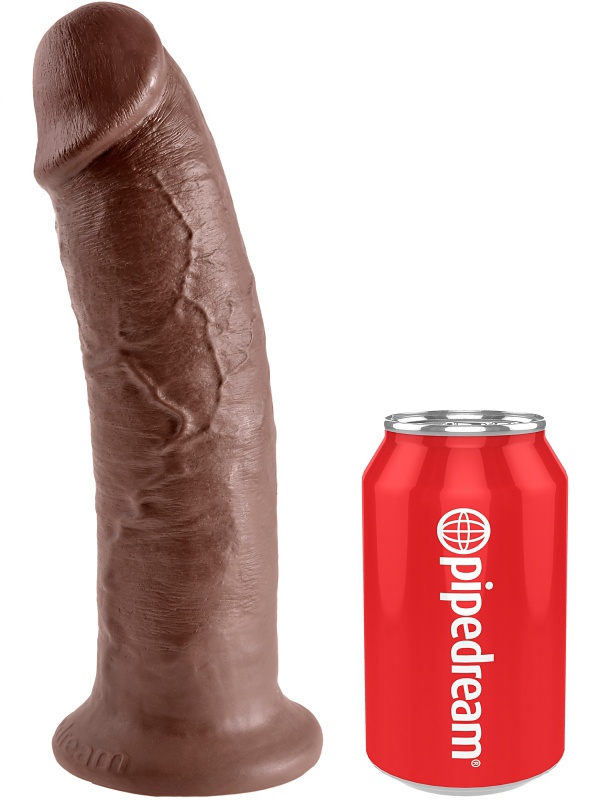 Realistic XL-Dildo with Balls, 27 cm