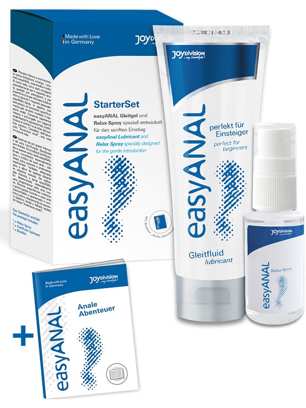easyANAL StarterSet, Lubricant & Relax Spray