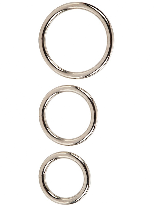 Silver Ring Set, 3-pack