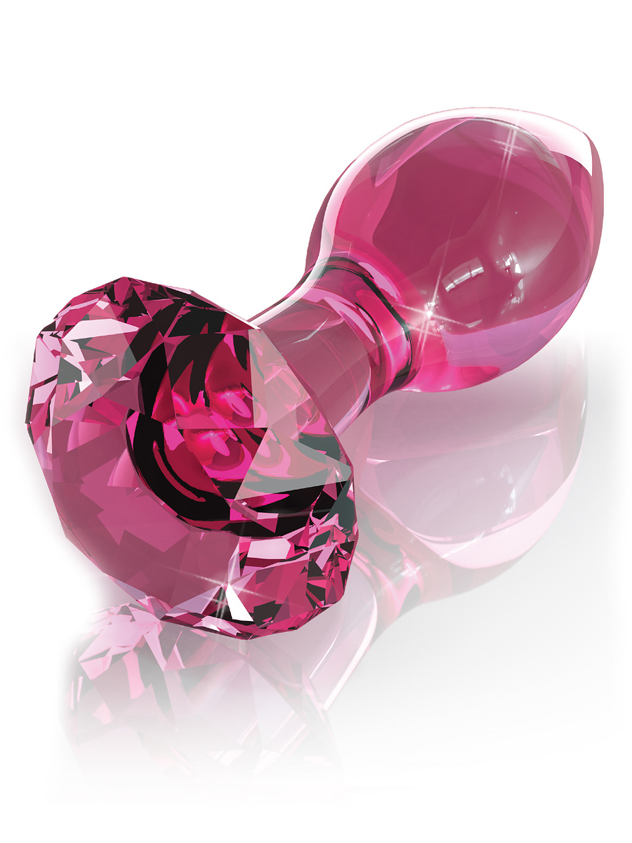 No. 79, Glass Butt Plug with Jewel
