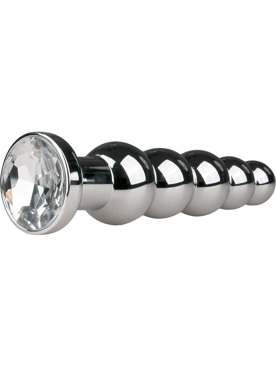 Metal Butt Plug No.14 with Crystal