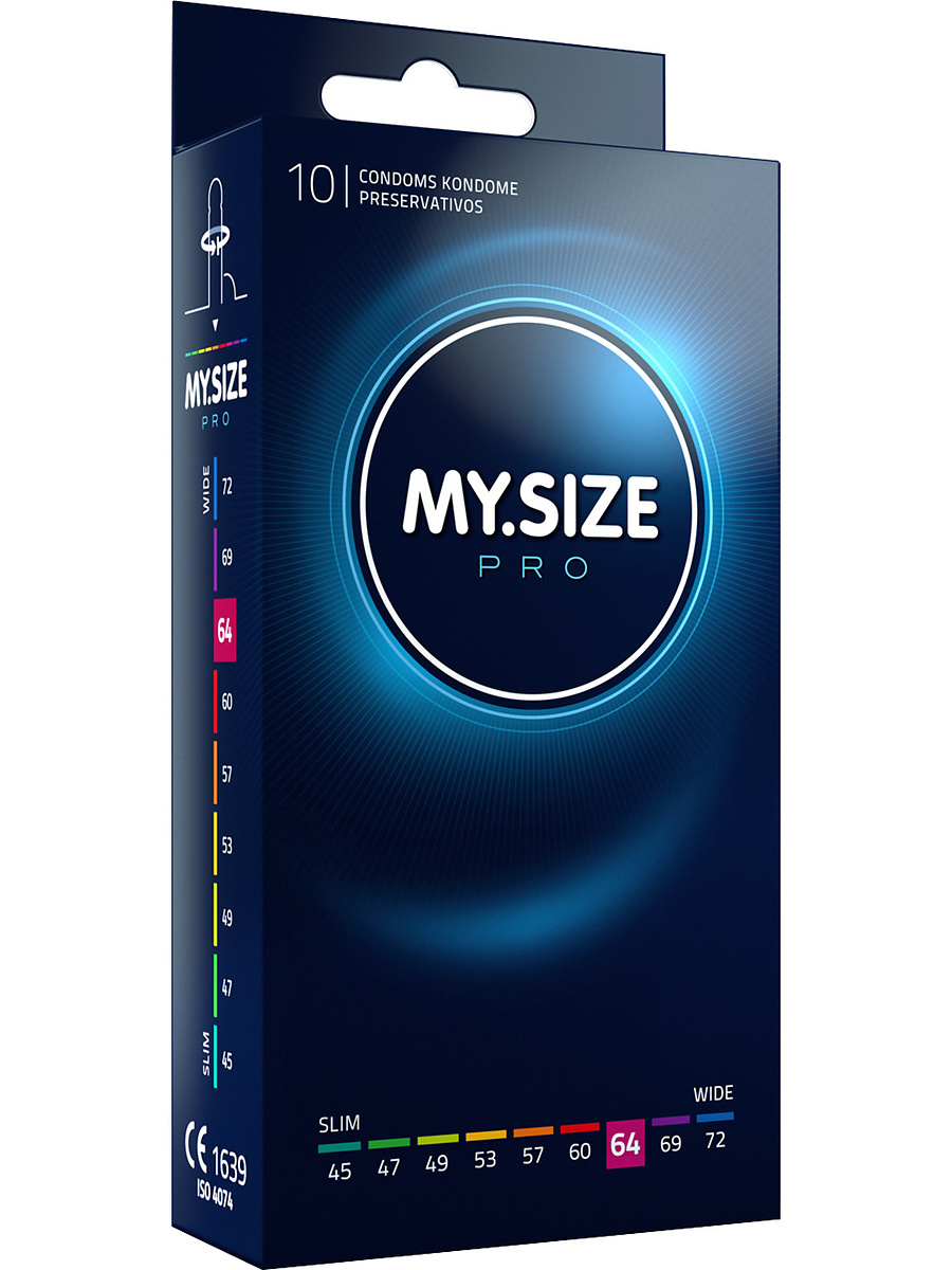 Pro 64mm Condoms, 10-pack
