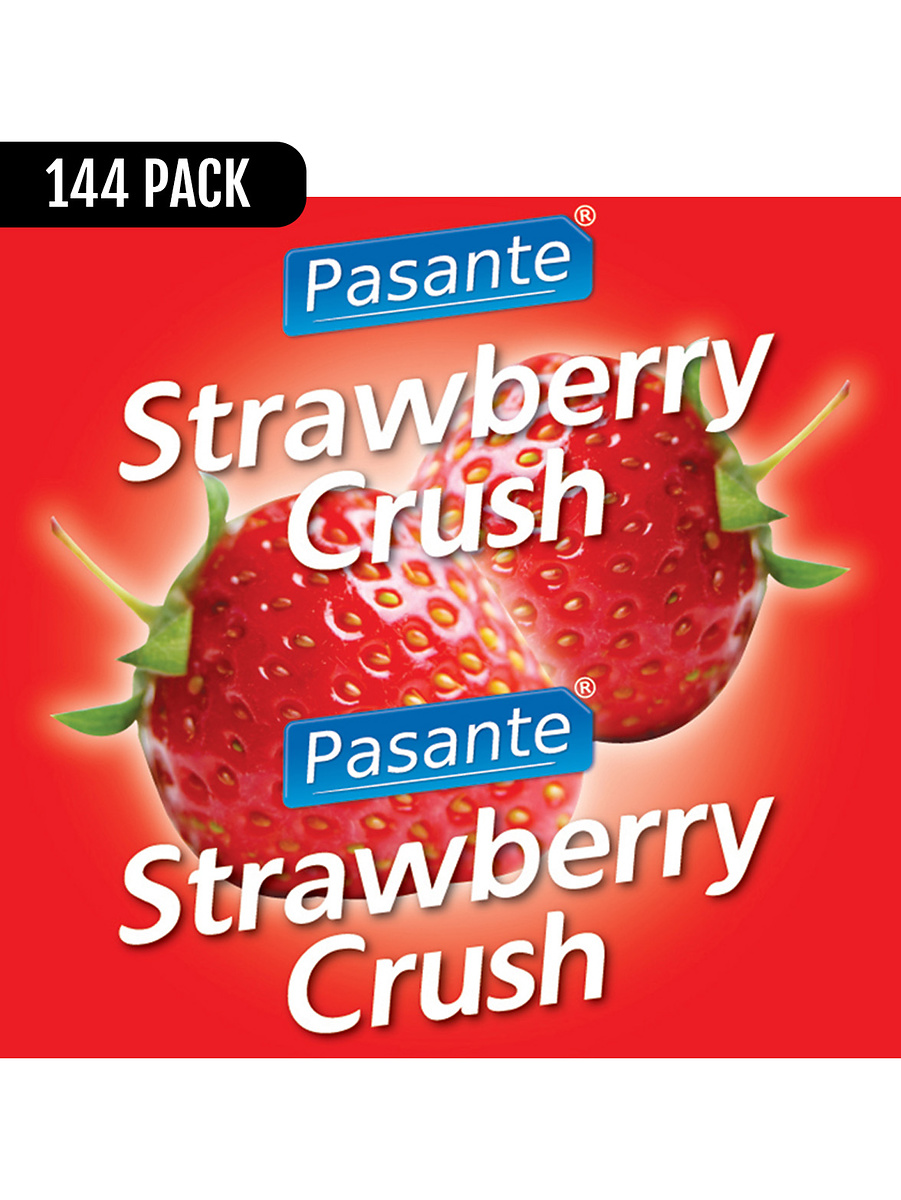 Strawberry Taste Condoms,144-pack