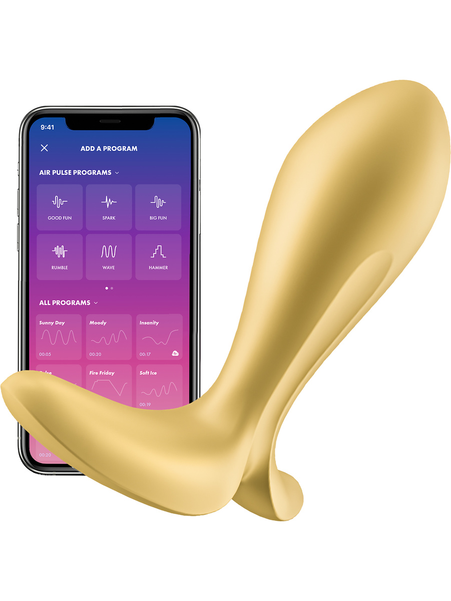 Intensity Plug, Bluetooth Plug Vibrator