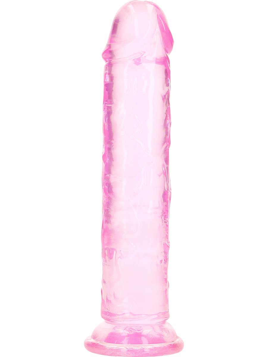 Crystal Clear Straight, Realistic Dildo, 18 cm