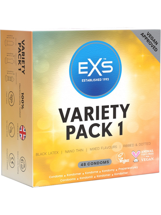 Variety Pack 1 Condoms, 48-pack