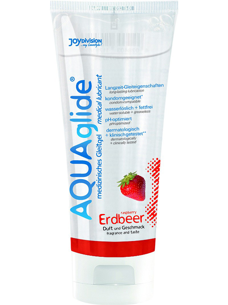 Aquaglide Strawberry, Waterbased Lubricant