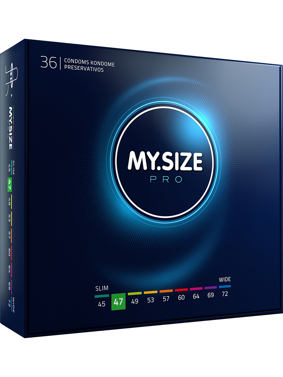 Pro 47mm Condoms, 36-pack