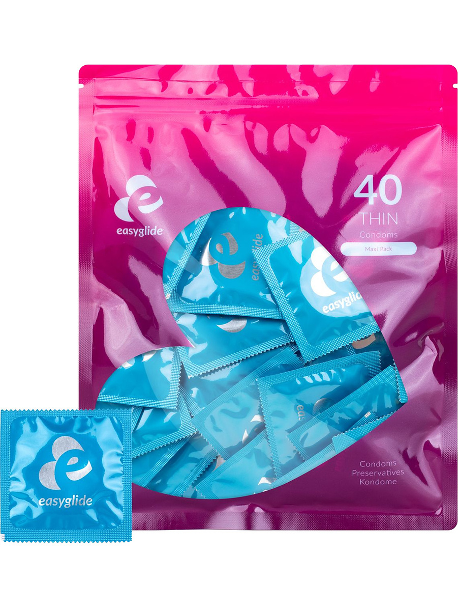 Extra Thin Condoms, 40-pack