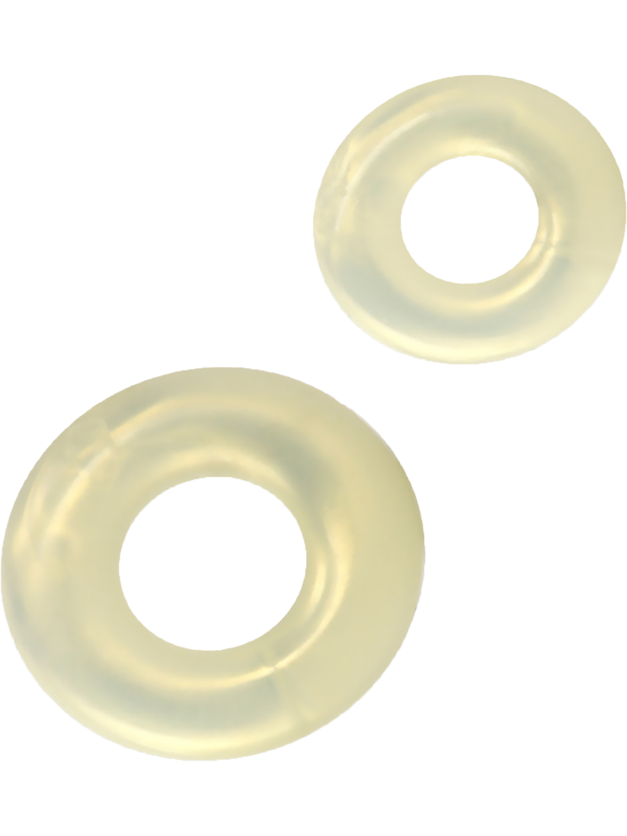 Fantasia Double Stack Penis Rings, 2-pack