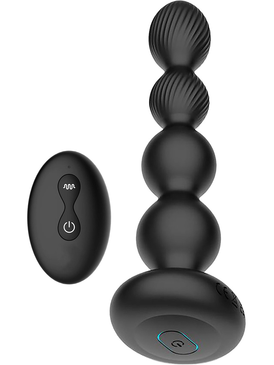 Mouve, Waving Vibrating Anal Plug with Remote