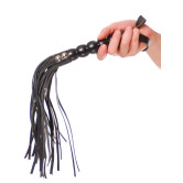 Beaded Cat-O-Nine Tails Flogger