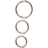 Silver Ring Set, 3-pack