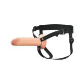 Hollow Silicone Strap-On, 21.5 cm