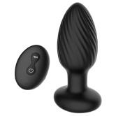 Drago, Twister Vibrating Anal Plug with Remote